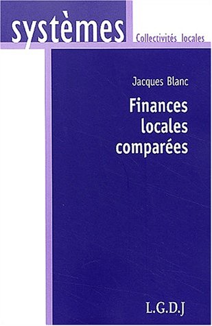 Finances locales comparees