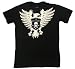 Blackbird S/S Guys T-Shirt in Black by Affliction Clothing