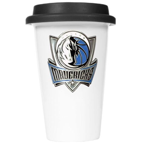 Dallas Mavericks Travel Coffee Cup With Lid