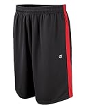 Champion Men's Double Dry Training Short Black/Crimson S