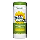Green Works Compostable Cleaning Wipes, Original, 30 Count (Pack of 12)