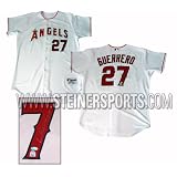 Vladimir Guerrero Hand Signed Angels Home Jersey at Steiner Sports