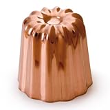 Mauviel 2.1Copper Canele Mold with Tin Interior