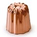 Mauviel 2.1Copper Canele Mold with Tin Interior