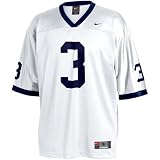 Nike - Nike Penn State Nittany Lions #3 White Replica Football Jersey