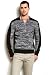 Armani Exchange Mens Space Dyed Henley Sweater