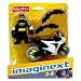 Imaginext DC Super Friends Mini Figure Batman With Batcycle