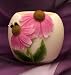 Coneflower & Bee Flowers of Light Votive Ibis & Orchid