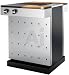 Fuego FG02AMI 28" Freestanding Infrared Grill with 252 sq. in. Cooking Surface, 15,000 BTU Infrared Burner, Multiple Fuel Options and Retractable Weather Lid
