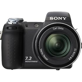 Sony Cybershot DSC-H5 7.2MP Digital Camera with 12x Optical Image Stabilization Zoom