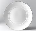 Gordon Ramsay tableware by Royal Doulton. 28cm white bone china bowl with platinum rim