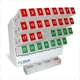 IMAGE OF MedCenter Monthly Vitamin Organizer with Large Pill Boxes