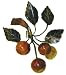 Agate grapes with jade leaves - hand carved