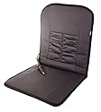 Wagan IN2282 Black 12V Faux Leather Deluxe Heated Seat Cushion