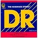 DR Strings PURE BLUES Pure Nickel Wrap Round Core 10-46