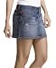Fire Lydia Destruction Stretch Denim Mini Skirt
