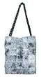 Shoulder bag, 'Light Dalmatian'