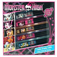 Monster High Freaky Streaky Locks 5 Color Glitter Hair Mascaras