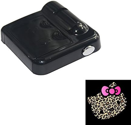 2x Cute Pink Hello Kitty Latest 9th Gen Black Wireless car door step CREE LED projection projector light courtesy welcome logo shadow ghost light laser projector Magnet Sensor Powered by battery