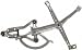94-95 MERCEDES BENZ E320 e-320 FRONT WINDOW REGULATOR LH (DRIVER SIDE), Without Motor (124) Chassis, 4 Door Models Only (1994 94 1995 95) M236 1247200346