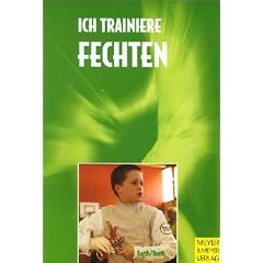 Ich trainiere Fechten