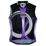 Spin Women's Sleeveless Bicycle Jersey Purple at Fashion Biker