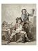 A Brace of Blackguards, Traditionally the Artist and George Morland, 1789 Art Giclee ...