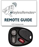 2002 Chevy Silverado Keyless Entry Remote Fob Clicker With Free Do-It-Yourself Programming + Free eKeylessRemotes Guide