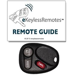 Set A Shopping Price Drop Alert For 2002 Chevy Silverado Keyless Entry Remote Fob Clicker With Free Do-It-Yourself Programming + Free eKeylessRemotes Guide