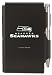 Seattle Seahawks Engraved Metal Pocket Notes in box NFL, Black with White Imprint (12021-QVA)