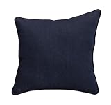 Classic Slipcovers Dark Denim Pillow