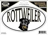Rottweiler Oval Decal
