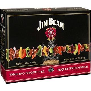 Jim Beam BTJB48 Smoking Bisquettes - 48 Count