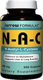 Jarrow Formulas N-A-C (N-Acetyl-L-Cysteine), 500mg, 200 Capsules