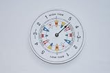 WICKED OR WHAT FLAG TIDE CLOCK