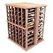 Designer Wine Rack Kit - 108 Bottle Tasting Table (Redwood Natural