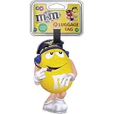 YELLOW M&M's Jumbo Luggage Tag