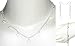 Silver Choker Necklace Handmade Jewelry 15.5 Inches