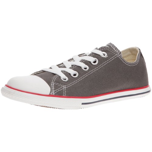Converse Chuck Taylor Slim Core Canvas Ox, Unisex Sneaker, Anthrazit, 37 EU