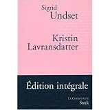Kristin Lavransdatterpar Sigrid Undset