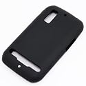 MOTOROLA PHOTON ISW11M / ブラック / モトローラ フォトン シリコンケース