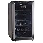 Vinotemp VT-18TEDS Thermo-Electric Digital 18-Bottle Wine Chiller, Black and Stainless