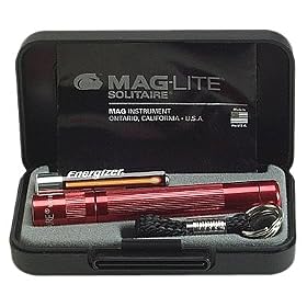Maglite Boxed AAA Solitaire Torch - Red
