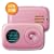 Creative Zen Stone Plus 2 GB MP3 Player with Built-in Speaker and Clip (Pink)