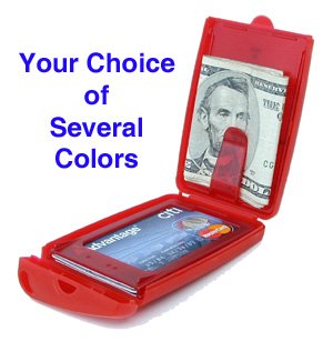 Jimi Compact Sports Wallet - Choice of 9 Colors - Fast Shipping