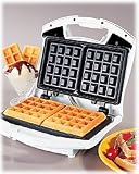 Proctor Silex 26000 Belgian Waffle Maker, White