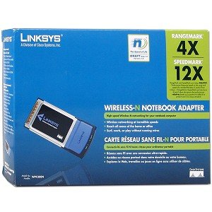 WPC300N Linksys Wireless-N CardBus – 802.11b, 802.11g, 802.11n