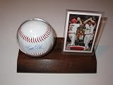 Matt Holliday St. Louis Cardinals Signed Autographed Baseball & Wood Case Plus Card Coa