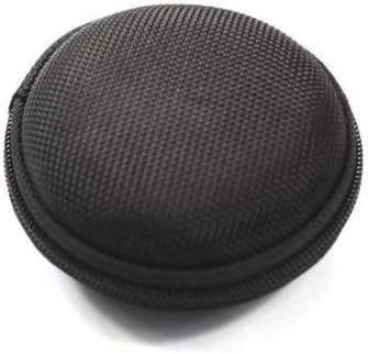 Carrying Case for Jabra BT4051 BT2050 BT2040 BT3010 BT4010 BT2070 BT8040 BT2010 BT2080 BT2090 Easy Go Wireless Bluetooth Headset Bag Holder Pouch Hold Box Pocket Size Hard Holder EasyGo BT-4051 BT-2050 BT-2040 BT-3010 BT-4010 BT-2070 BT-8040 BT-2010 BT-2080 BT-2090 + Black Sea International Logo Good Quality Micro Fiber Cleaning Cloth (random color) 7X6"