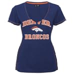 Denver Broncos Ex Boyfriend Fashion Short Sleeve Top